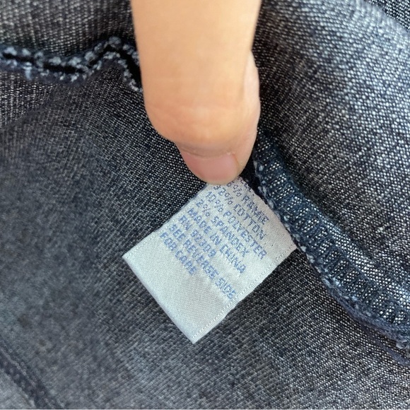 DG2 by Diane Gilman Floral Embroidered Boho Open Front Jeans Jacket 1X - Picture 5 of 9